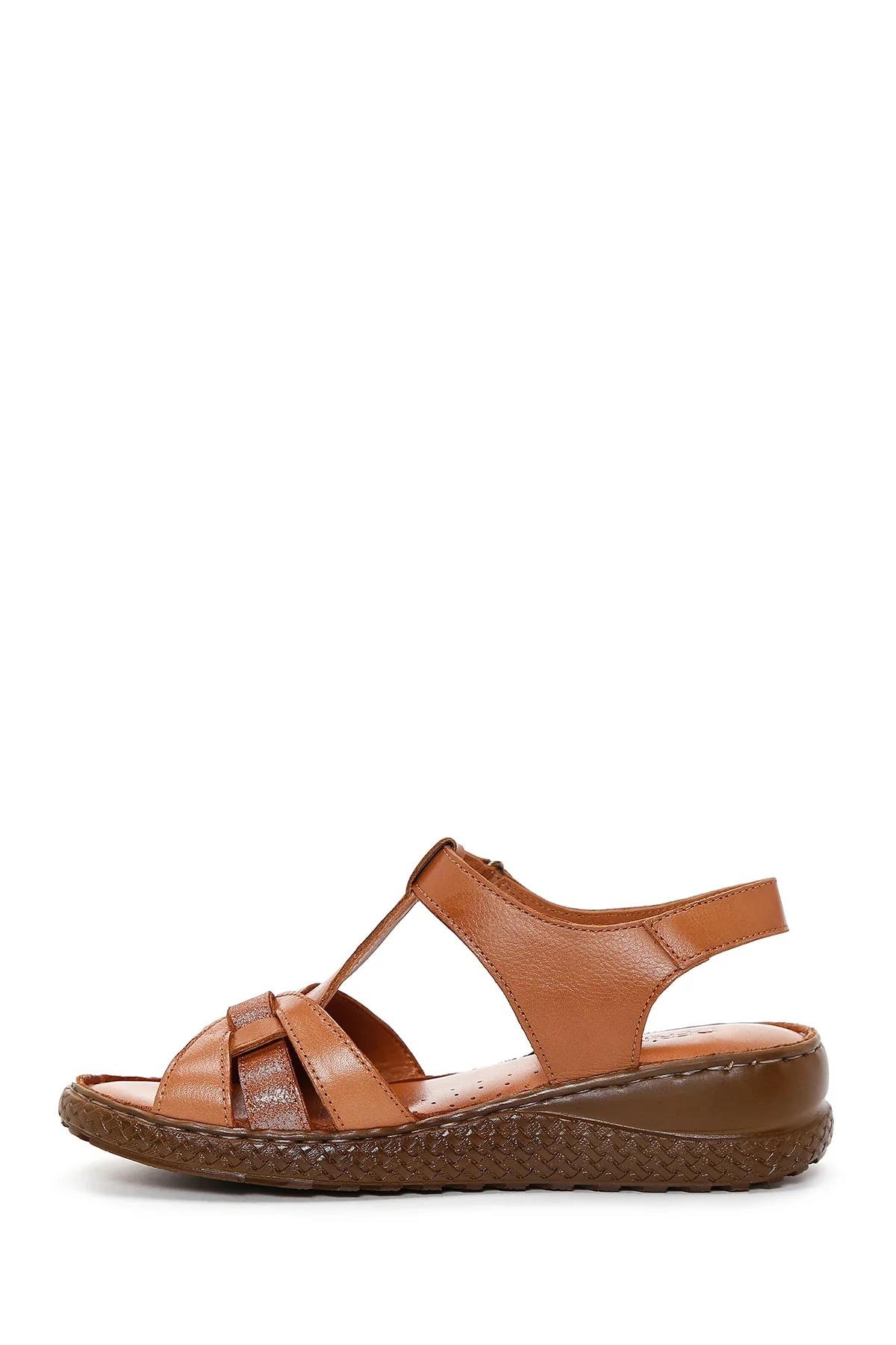 Ortobella Comfort Hakiki Deri Bayan Sandalet 537