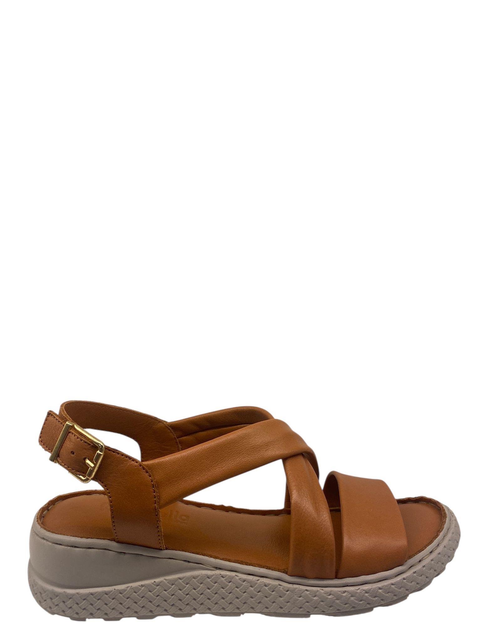 Ortobella Comfort Hakiki Deri Bayan Sandalet 555